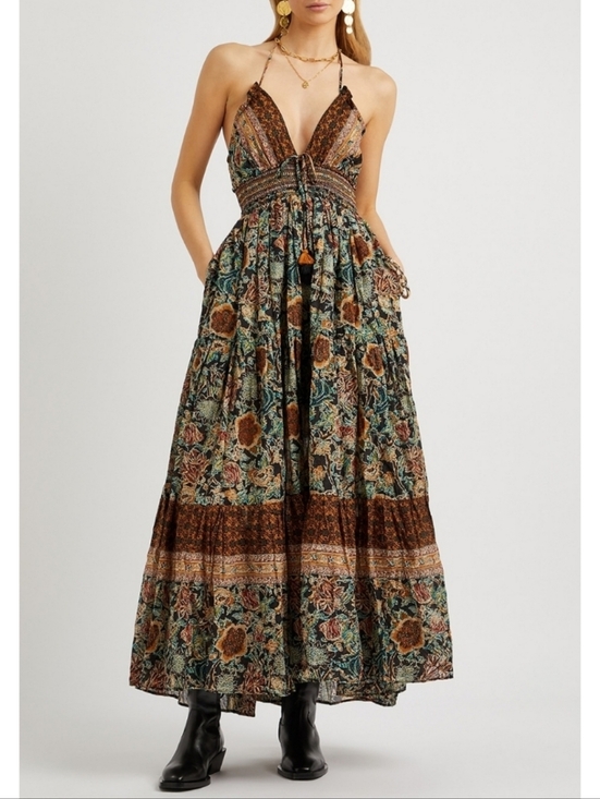Free People Dresses & Skirts - Free People Real Love Maxi Dress in Twilight Combo XS